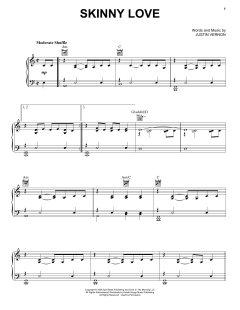 Skinny Love von Bon Iver (Download) 