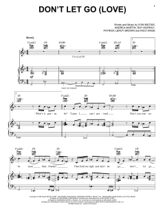 Don't Let Go (Love) von Ivan Matias (Download) 