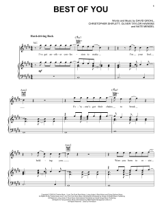 Best Of You von Foo Fighters (Download) 