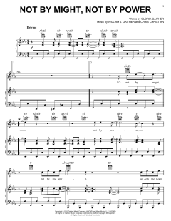 Not By Might, Not By Power von Bill Gaither (Download) 