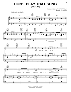 Don't Play That Song (You Lied) von Aretha Franklin (Download) 
