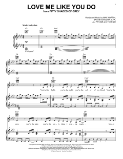 Love Me Like You Do von Max Martin (Download) 