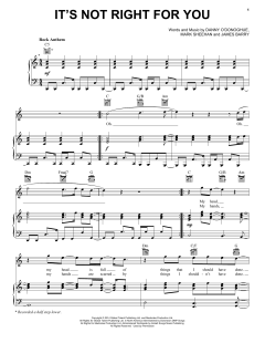 It's Not Right For You von The Script (Download) 