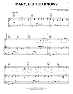 Mary, Did You Know? von Kathy Mattea (Download) 