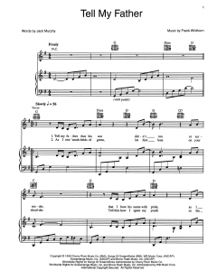 Tell My Father von Frank Wildhorn (Download) 