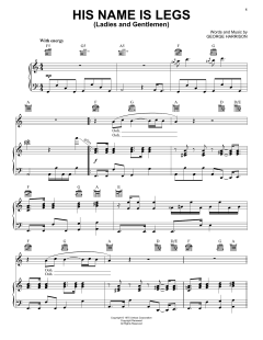 His Name Is Legs (Ladies And Gentlemen) von George Harrison (Download) 
