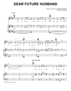 Dear Future Husband von Meghan Trainor (Download) 