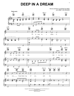 Deep In A Dream von Jimmy van Heusen (Download) 