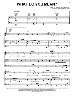 What Do You Mean? von Justin Bieber (Download) 