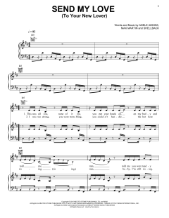Send My Love (To Your New Lover) von Adele (Download) 