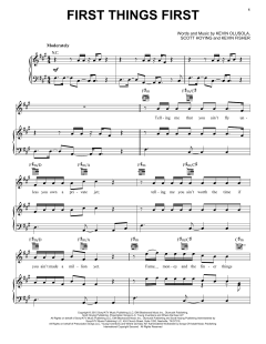 First Things First von Pentatonix (Download) 