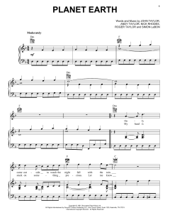 Planet Earth von Duran Duran (Download) 