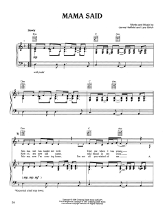 Mama Said von Metallica (Download) 