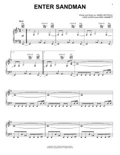 Enter Sandman von Metallica (Download) 