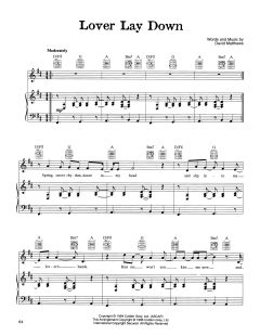 Lover Lay Down von Dave Matthews Band (Download) 