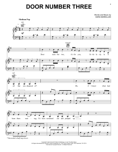 Door Number Three von Sara Bareilles (Download) 