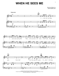 When He Sees Me von Sara Bareilles (Download) 