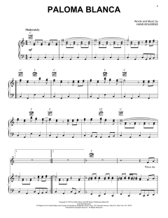 Paloma Blanca von Hans Bouwens (Download) 