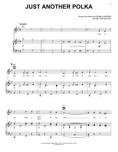 Just Another Polka von Frank Loesser (Download) 