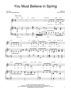 You Must Believe In Spring von Alan Bergman (Download) 