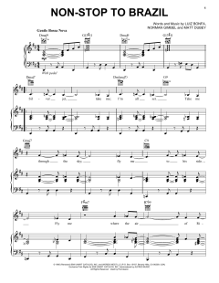 Non-Stop To Brazil von Norman Gimbel (Download) 