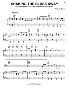 Shaking The Blues Away von Irving Berlin (Download) 