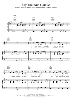 Say You Won't Let Go von James Arthur (Download) 