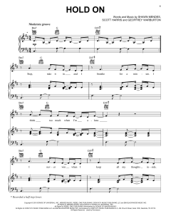 Hold On von Shawn Mendes (Download) 