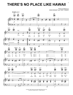 There's No Place Like Hawaii von Tony Todaro (Download) 