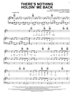 There's Nothing Holdin' Me Back von Shawn Mendes (Download) 