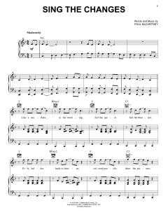 Sing The Changes von Paul McCartney (Download) 