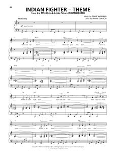 Indian Fighter - Theme von Irving Gordon (Download) 