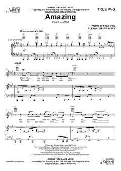 Amazing von Alex Lloyd (Download) 