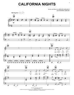 California Nights von Lesley Gore (Download) 