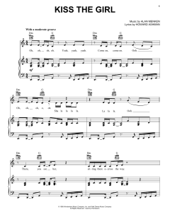Kiss The Girl von Alan Menken (Download) 