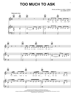 Too Much To Ask von Niall Horan (Download) 