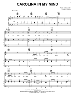 Carolina In My Mind von James Taylor (Download) 