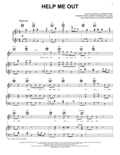 Help Me Out von Adam Levine (Download) 
