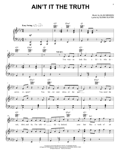 Ain't It The Truth von Alan Menken (Download) 