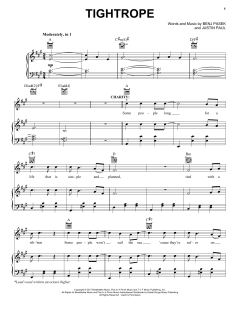 Tightrope von Benj Pasek (Download) 