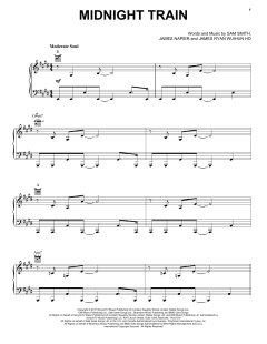 Midnight Train von Sam Smith (Download) 