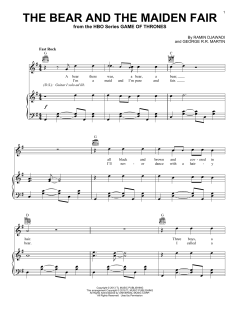 The Bear And The Maiden Fair von Ramin Djawadi (Download) 
