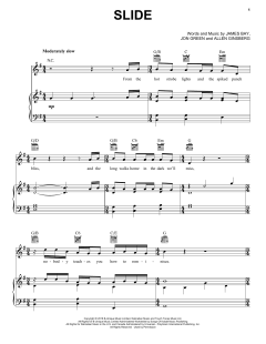 Slide von James Bay (Download) 