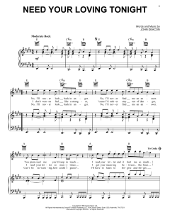 Need Your Loving Tonight von Queen (Download) 