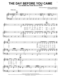 Day Before You Came von ABBA (Download) 