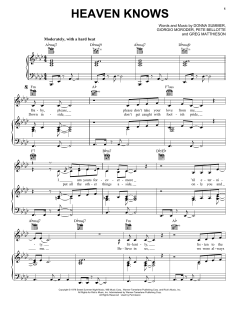 Heaven Knows von Donna Summer (Download) 