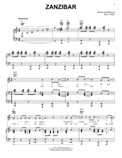 Zanzibar von Billy Joel (Download) 