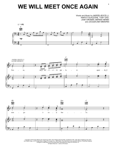 We Will Meet Once Again (feat. Josh Groban) von Andrea Bocelli (Download) 
