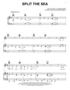 Split The Sea von Hannah Kerr (Download) 