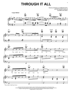 Through It All von Charlie Puth (Download) 
